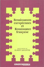 Renaissances européennes et Renaissance française